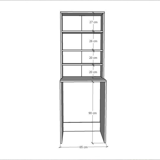 Bathroom Cabinet-BD-Sapphire Oak-025