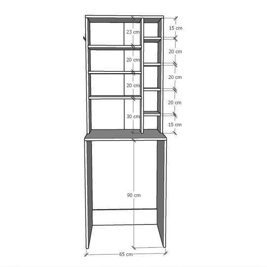 Bathroom Cabinet - BD - Sonoma - 020