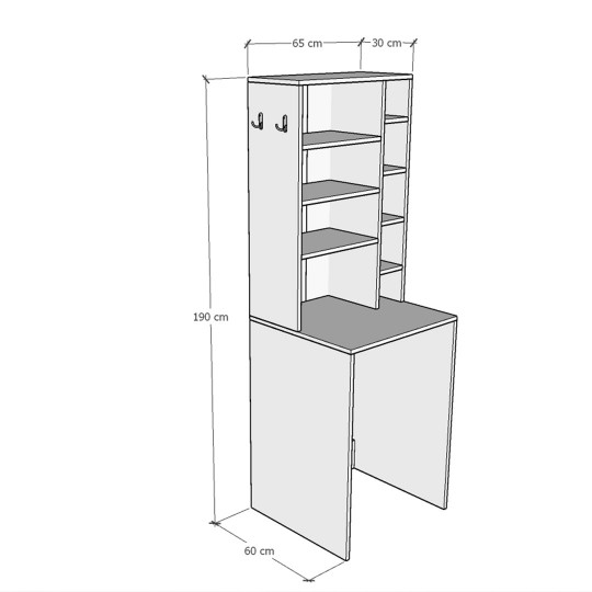 Bathroom Cabinet - BD - Sonoma - 020