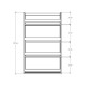 Children's Room Wall Shelf - Anthracite - CR-02