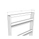 Children's Room Wall Shelf - Anthracite - CR-02