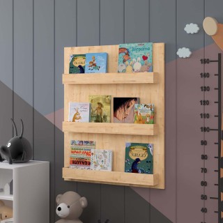 Child Room Wall Shelf Sapphire Oak-CR-10