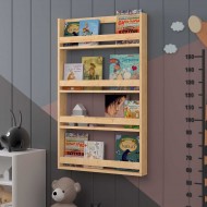 Children's Room Wall Shelf Sapphire Oak - CR-05