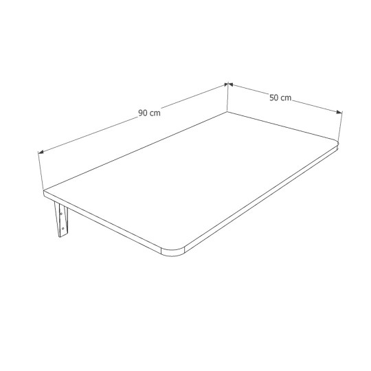 Wall-Mounted Folding Table DMM-02