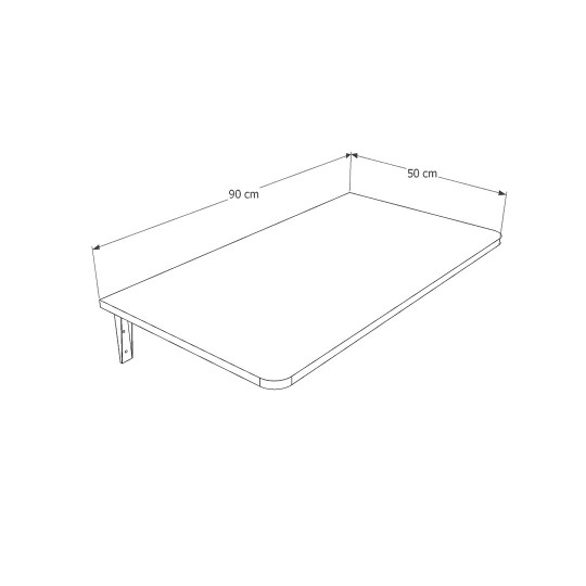 Wall-Mounted Folding Table DMM-03