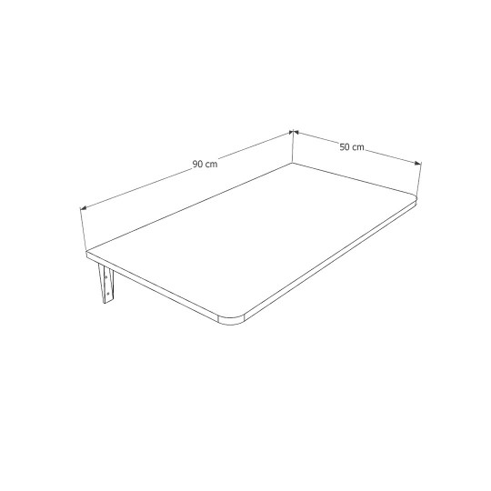 Wall-Mounted Folding Table DMM-04