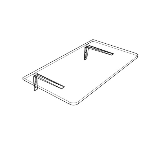 Wall-Mounted Folding Table  DMM-05