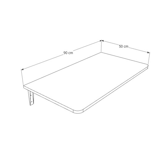 Wall-Mounted Folding Table  DMM-05