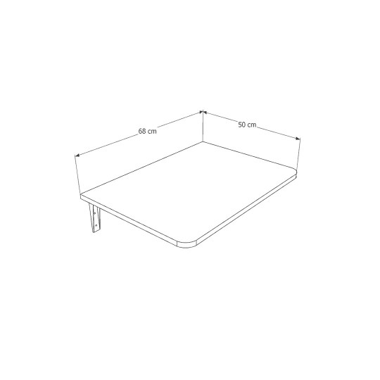 Wall-Mounted Folding Table  DMM-10