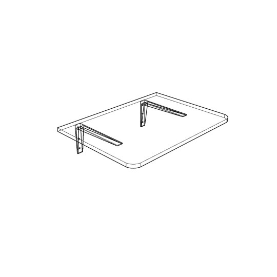 Wall-Mounted Folding Table  DMM-10