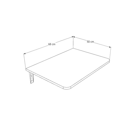 Wall-Mounted Folding Table DMM-12