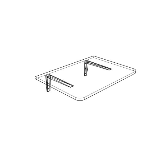 Wall-Mounted Folding Table DMM-15