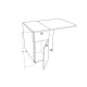 Campaign Foldable Table & Pantry Cabinet Set KM-04 + MK-03