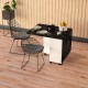 Folding Table White / Royal Marble KM-15