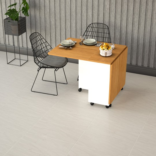 Folding Table White KM-16