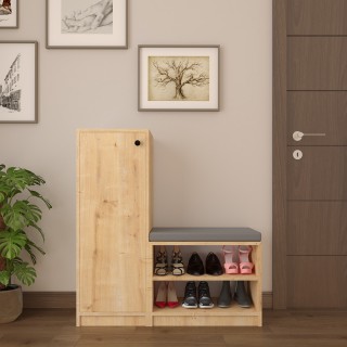 Shoe rack A-12 in Sapphire Oak Color