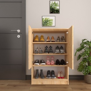 Shoe Rack A-02 Sapphire Oak Color