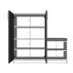 Shoe Cabinet A-23 Ash Grey Color