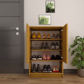 Shoe Cabinet A-6 African Walnut Color