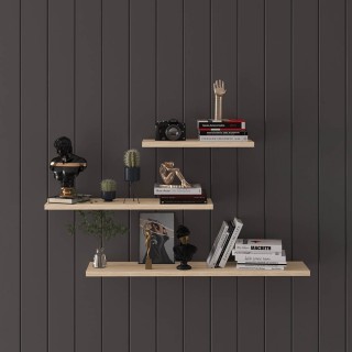 Wooden Wall Shelf-DRF-02-Oak