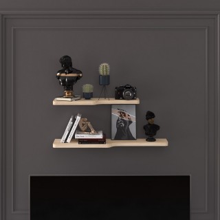 Wooden Wall Shelf-DRF-03-Oak