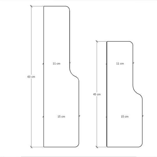 Wooden Wall Shelf-DRF-03-Oak