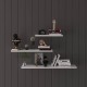 Wooden Wall Shelf-DRF-02-White