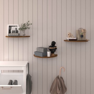 Wooden Wall Shelf-DRF-04-Walnut