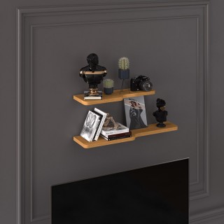 Wooden Wall Shelf-DRF-03-Petra