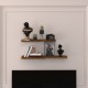 Wooden Wall Shelf-DRF-03-Walnut