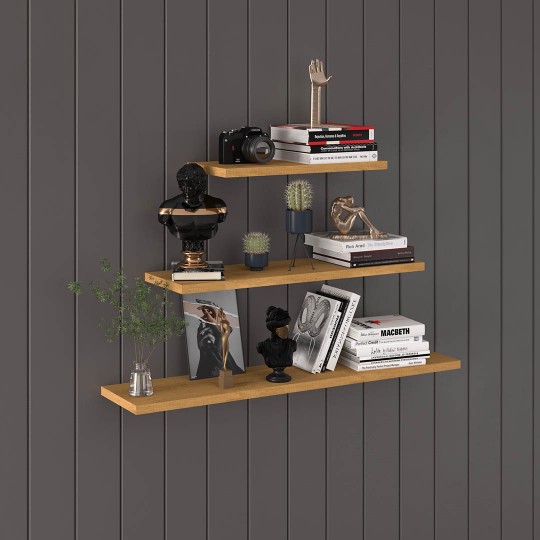 Wooden Wall Shelf-DRF-02-Petra