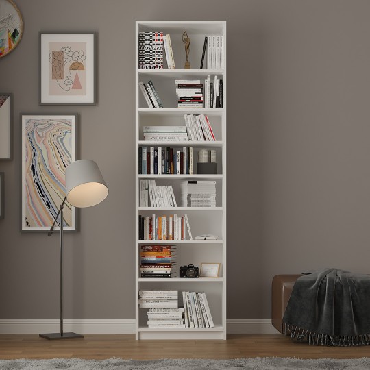 Bookcase K-01 White Color