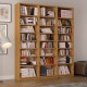 Asra K-25 Bookcase in African Walnut Color