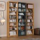 Asra K-29 Dark Gray & Petra Color Bookshelf