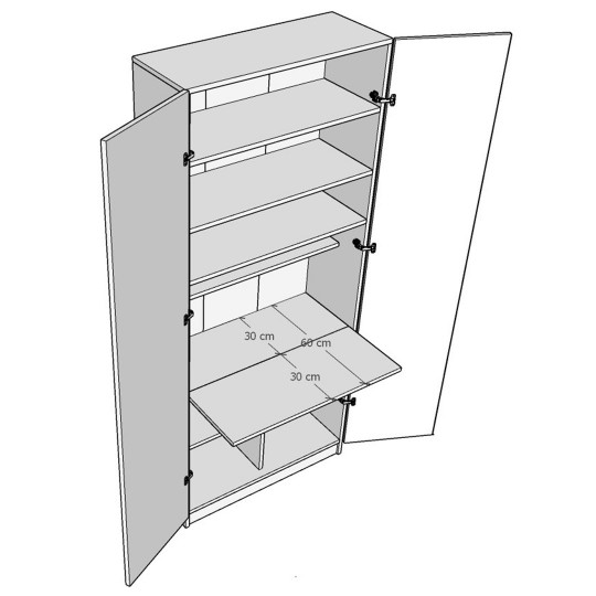 Fairy Tale Wardrobe-02-Anthracite