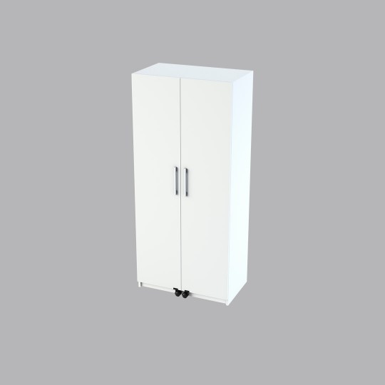 Kitchen Pantry Cabinet White MK-01