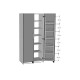 Kitchen Pantry Cabinet White MK-01