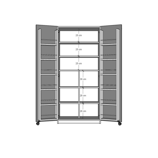 Kitchen Pantry Cabinet MK-02