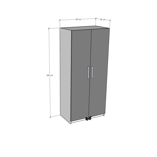 Campaign Foldable Table & Pantry Cabinet Set KM-04 + MK-03