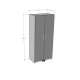 Kitchen Pantry Cabinet White & Retro Gray MK-07