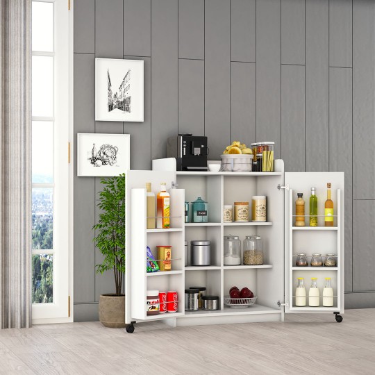 Campaign Foldable Table & Pantry Cabinet Set KM-17 + MK-08