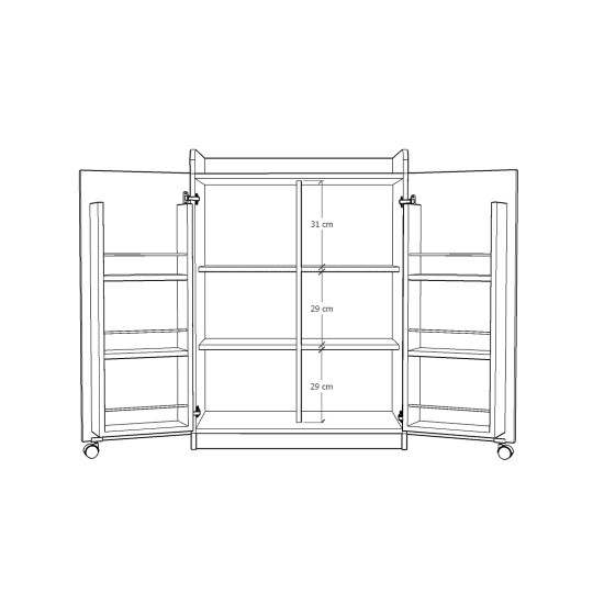 Kitchen Pantry Cabinet MK-09