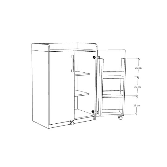 Kitchen Pantry Cabinet MK-09