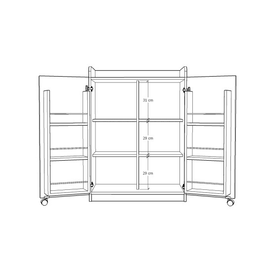 Kitchen Pantry Cabinet MK-10