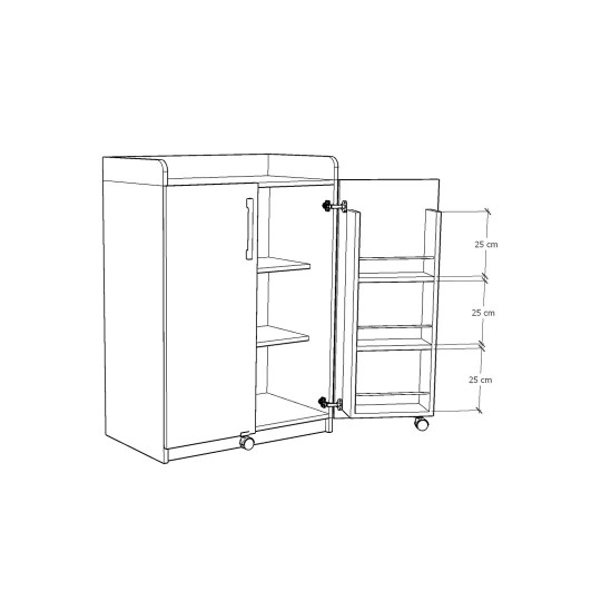 Kitchen Pantry Cabinet MK-10