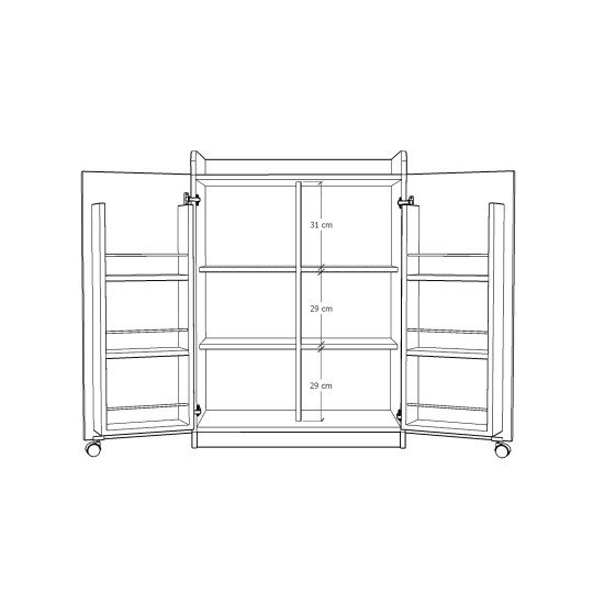 Kitchen Pantry Cabinet MK-12