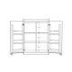 Promotional Folding Table & Pantry Cabinet Set KM-14 + MK-14