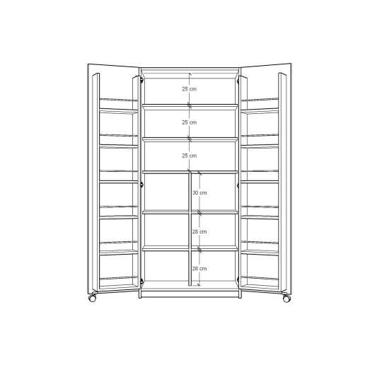 Kitchen Pantry Cabinet MK-15