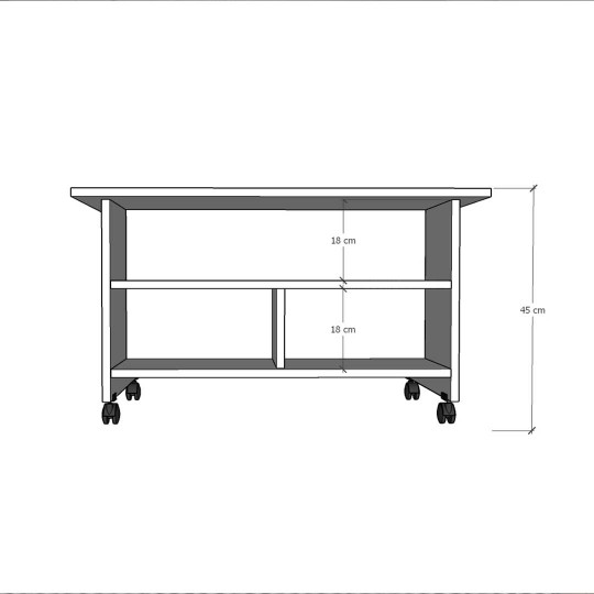 Coffee Table Walnut-OS-06