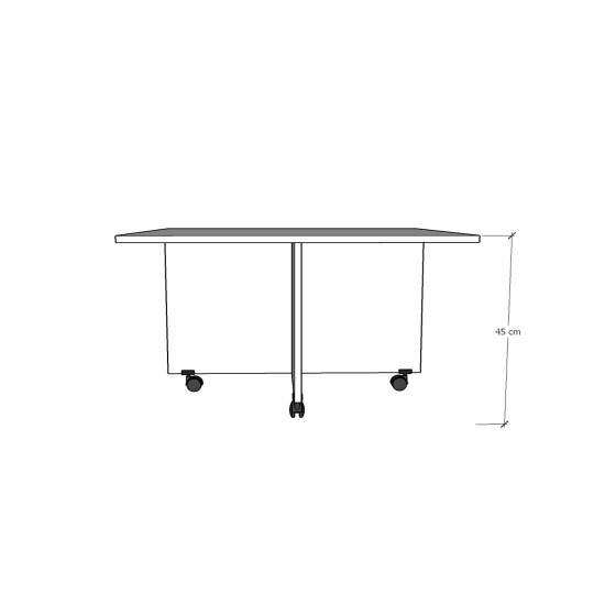 Sapphire Oak Center Table-OS-19